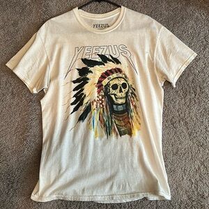 100% Authentic 2013 White Yeezus Tour Tee